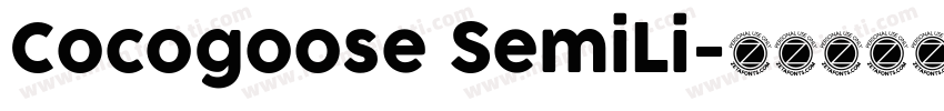 Cocogoose SemiLi字体转换